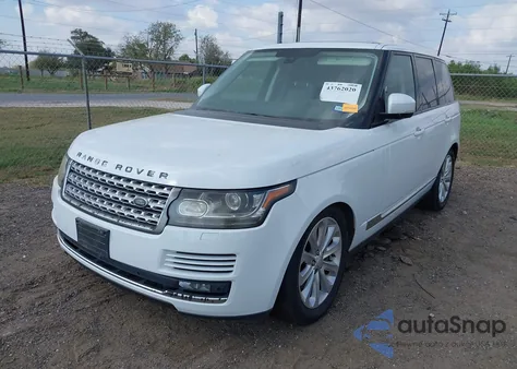 2016 Land Rover Range Rover 3.0L V6 Supercharged Hse из США, поврежденный, VIN SALGS2PF9GA316413